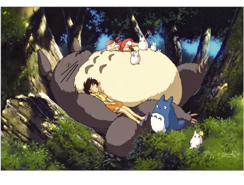 Tranh Ghép Hình 1000 Mảnh Gỗ Jigsaw Puzzle, Tranh Ghép Hình Bằng Gỗ Kích Thước Lớn 75x50cm/Totoro Ngủ/Tranh Ghép Hình Tư Duy