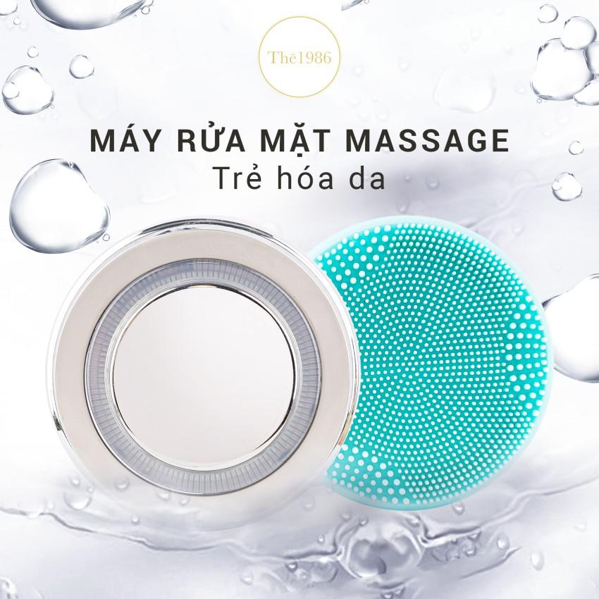 Máy rửa mặt massage, nâng cơ, trẻ hóa da Honest làm sạch sâu, tái tạo da