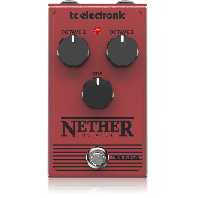 Stompboxes Guitar TC ELECTRONIC NETHER OCTAVER -- Cục phơ ghita-Hàng Chính Hãng