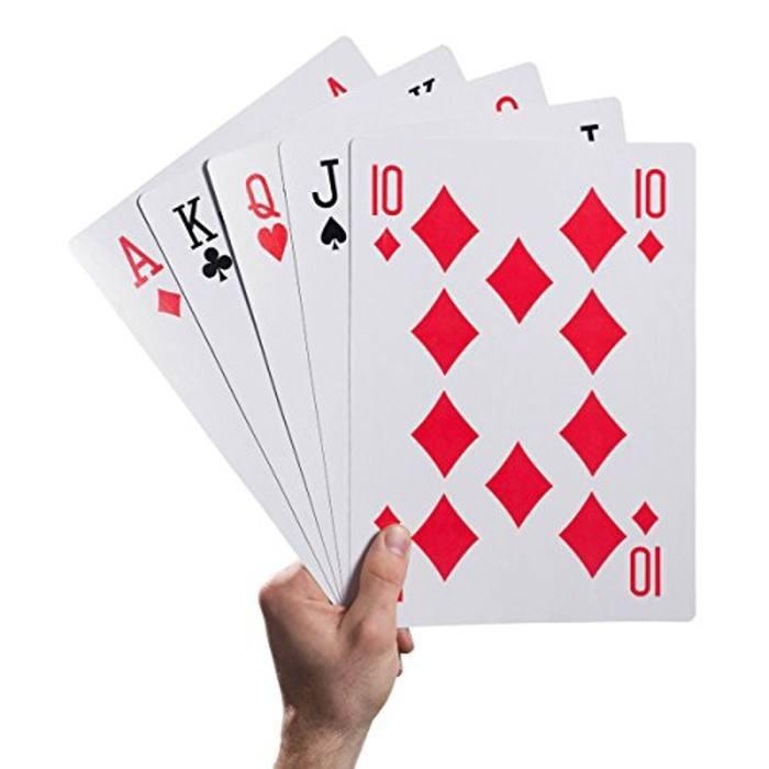 Bộ bài khổng lồ đủ size Bộ bài Poker khổng lồ