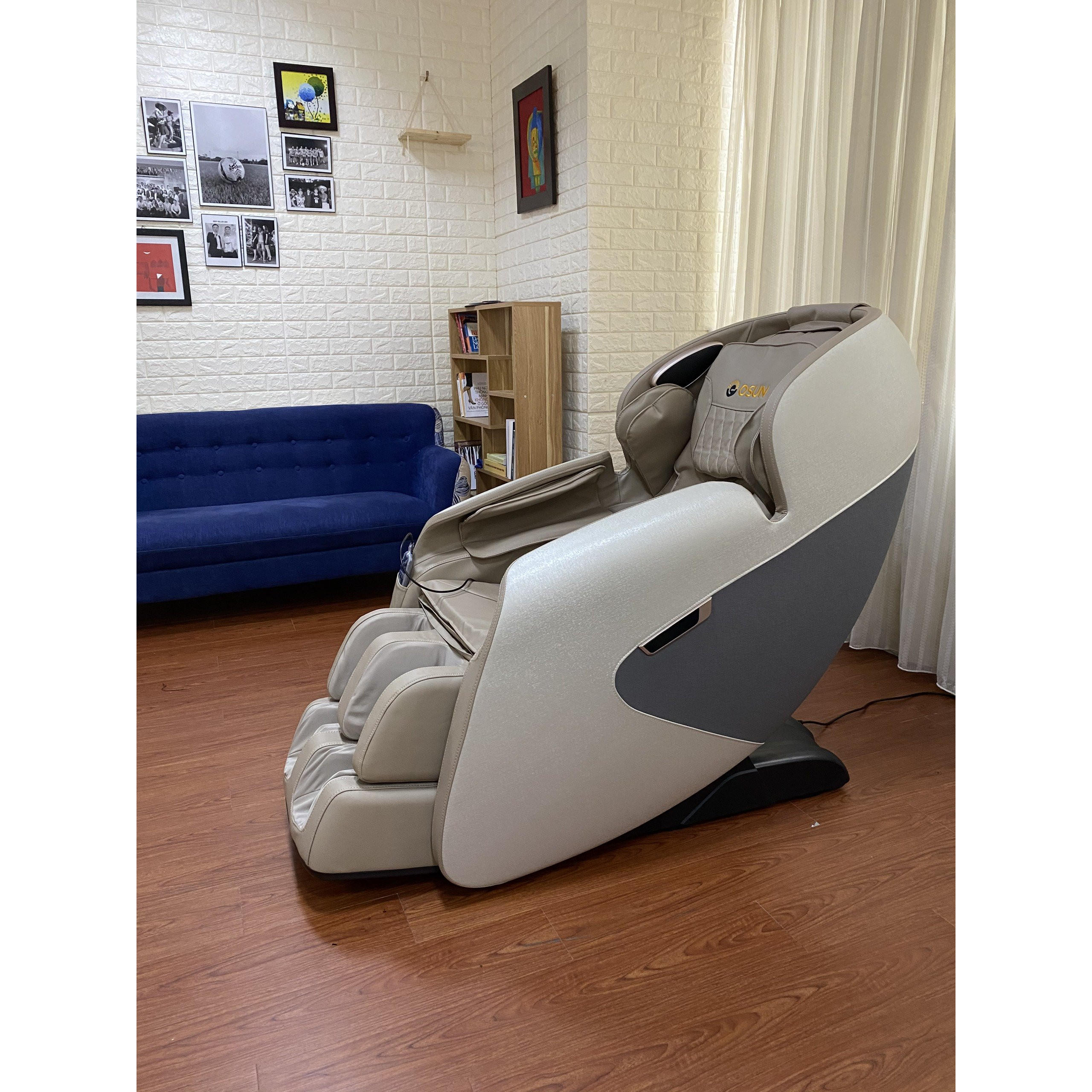Ghế massage toàn thân OSUN SK-366 Tặng kèm Xe đạp tập + Bạt phủ ghế + Bình xịt vệ sinh ghế + Thảm kê ghế
