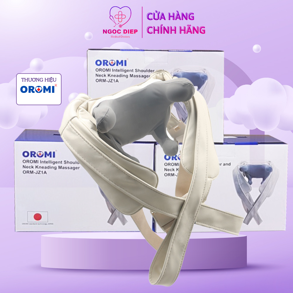 Máy Massage Cổ Vai Gáy OROMI ORM-JZ1A - Cải Thiện Sức Khỏe Dành Cho Văn Phòng-Người Cao Tuổi