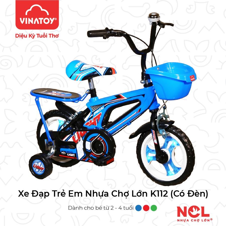 Xe Đạp Trẻ Em Nhựa Chợ Lớn K112 Cho Bé Từ 2 đến 4 Tuổi