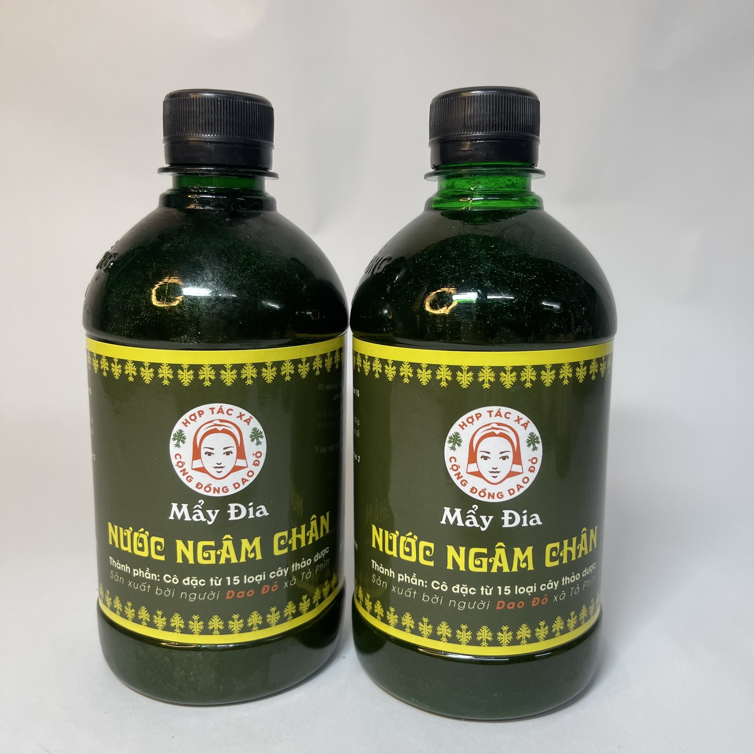 Combo 2 chai nước ngâm chân Dao Đỏ