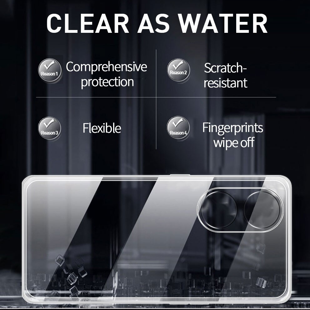 Ốp lưng silicon dẻo cho OPPO Reno8 T 5G hiệu Ultra Thin trong suốt mỏng 0.6mm độ trong tuyệt đối chống trầy xước - Hàng nhập khẩu