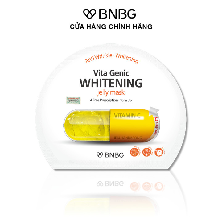 Mặt Nạ BNBG Vita Genic Whitening Dưỡng Da Trắng Sáng, Làm Mờ Thâm, Nám 30ml