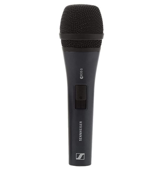 Micro Thu Âm Sennheiser e 835-S – Dynamic Cardioid – Có Công Tắc – Chống Hú - Hàng Chính Hãng