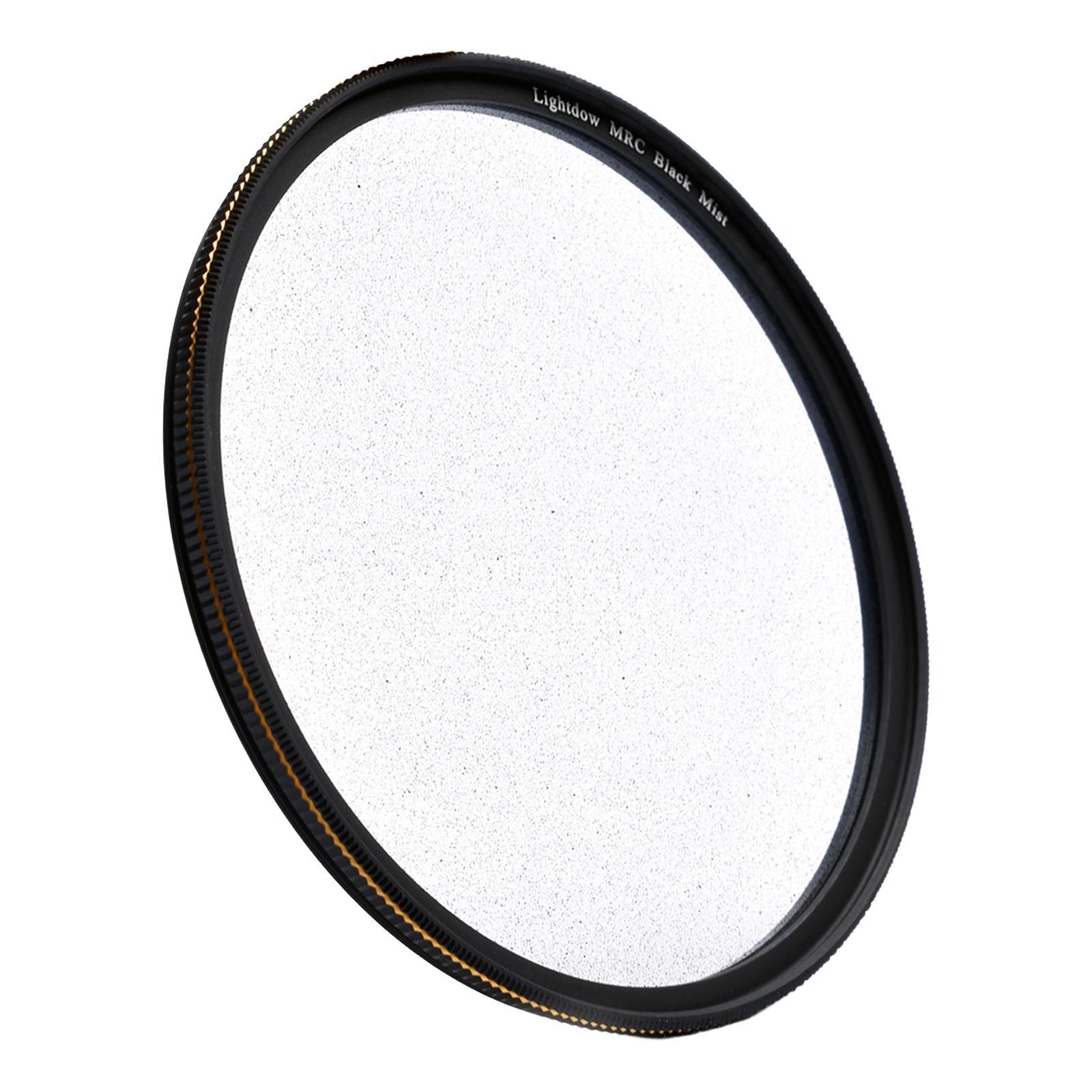 1/2 Black Mist Diffusion Lens Filter Dreamlike Effect Durable Soft Glow Cine Filter for Photography