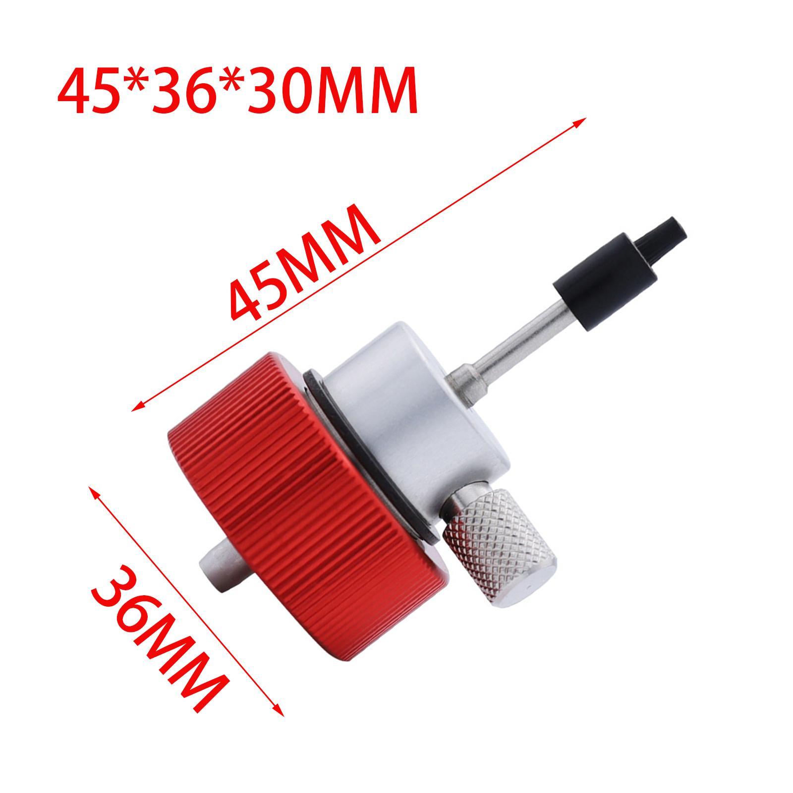 Filling Adapter, Gas Tank Adapter Accessories Refilling Durable Camping Connector Gas Refill Adapter, for Gas Cylinder Camping