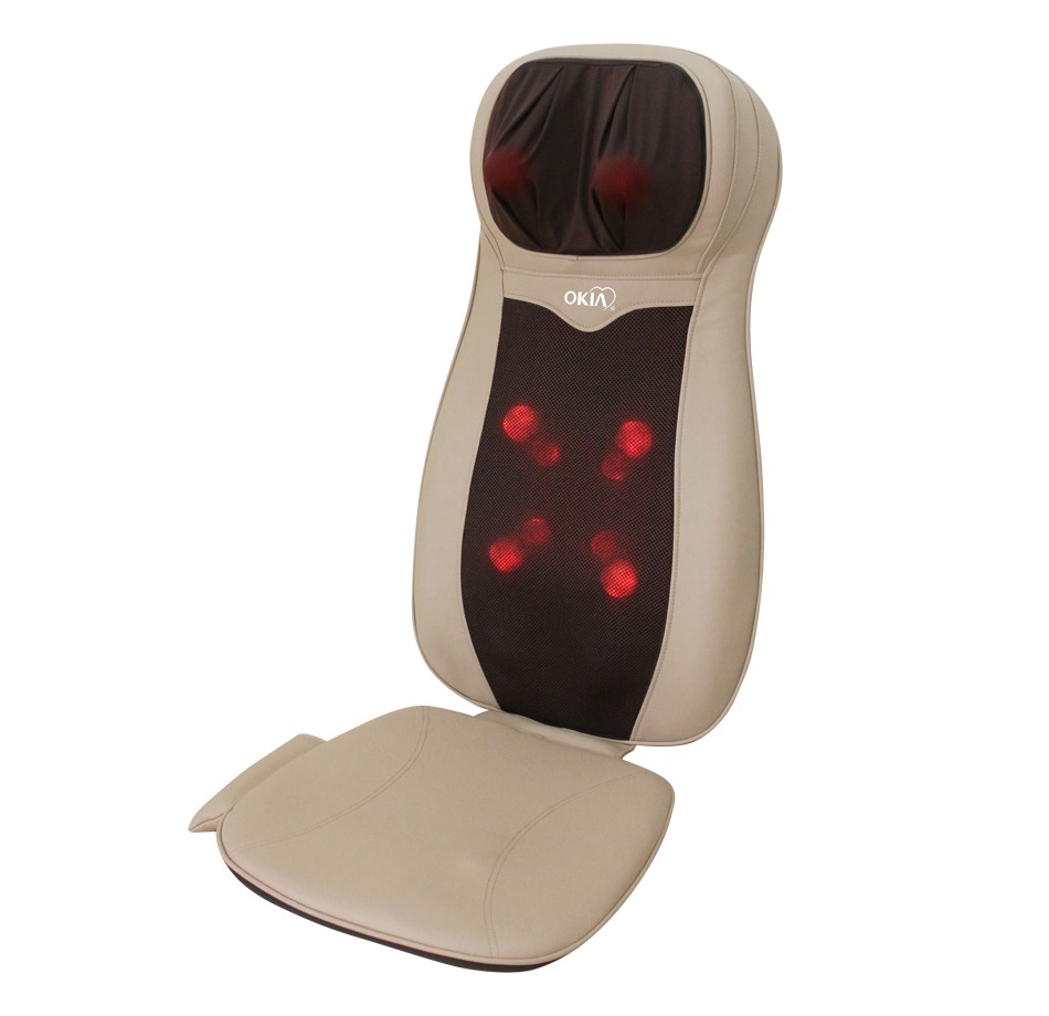 Đệm Massage OKIA eMove Pro KWH922 - Mát Xa Vai Gáy, Lưng, Mông, Đả Thông Khí Huyết, Giảm Căng Thẳng