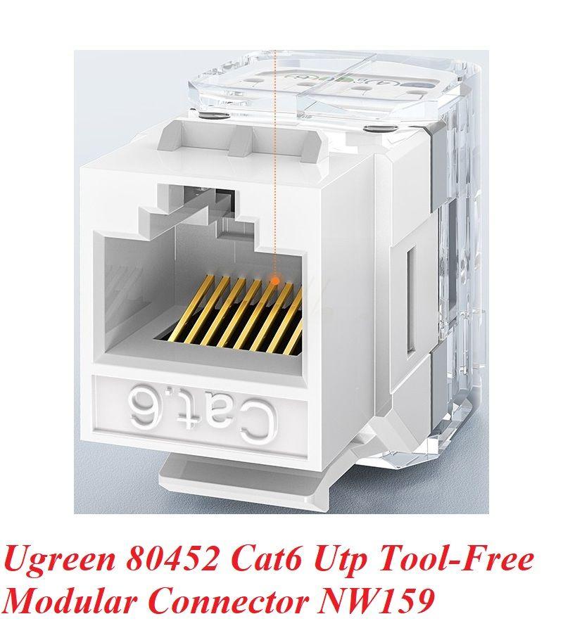 Ugreen UG80452NW159TK Cat6 Utp Tool-Free Modular Connector - HÀNG CHÍNH HÃNG