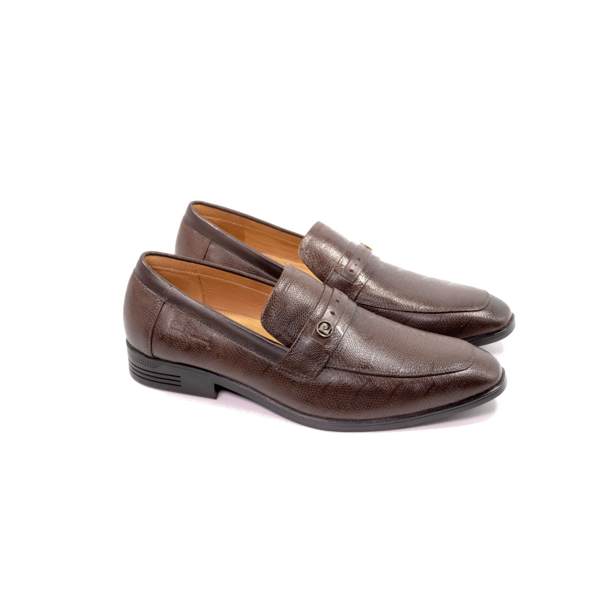 Giày lười nam không dây da bò cao cấp Pierre Cardin, thiết kế sang trọng PCMFWL 756