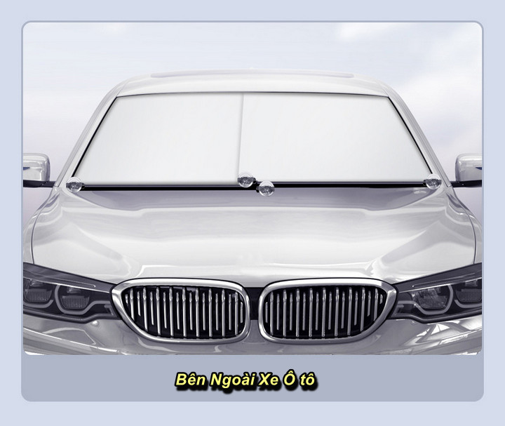 Tấm Che Kính Lái Cách Nhiệt, Chống Nắng Ô Tô AUTO SUNSHADE - Home and Garden