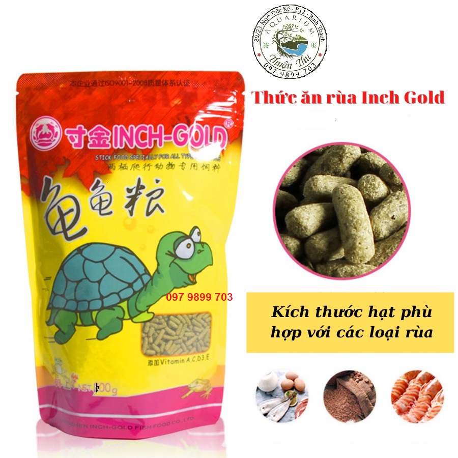 Thức ăn cho rùa gói 100gr - cá cảnh