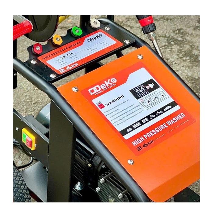 MÁY XỊT RỬA ÁP LỰC CAO 2600W DK-X26 DEKO - HÀNG CHÍNH HÃNG