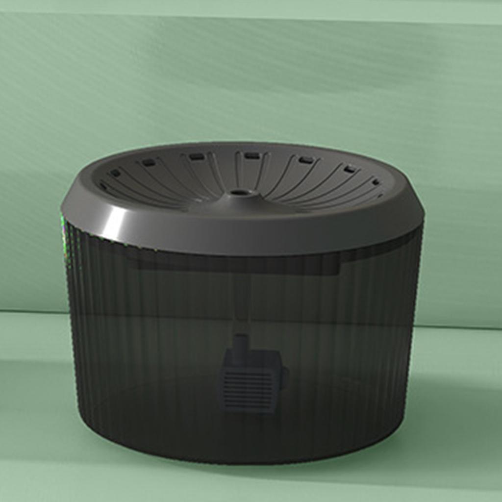 67oz  Fountain Dispenser Slient Feeder USB  Bowl Drinking