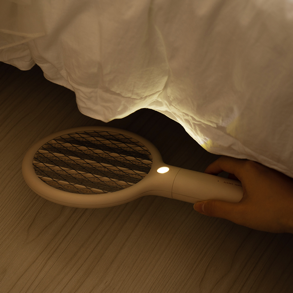 Vợt đánh muỗi Uareliffe tích hợp điện với đèn led thiết kế cầm tay tiện lợi Electric Mosquito Swatter