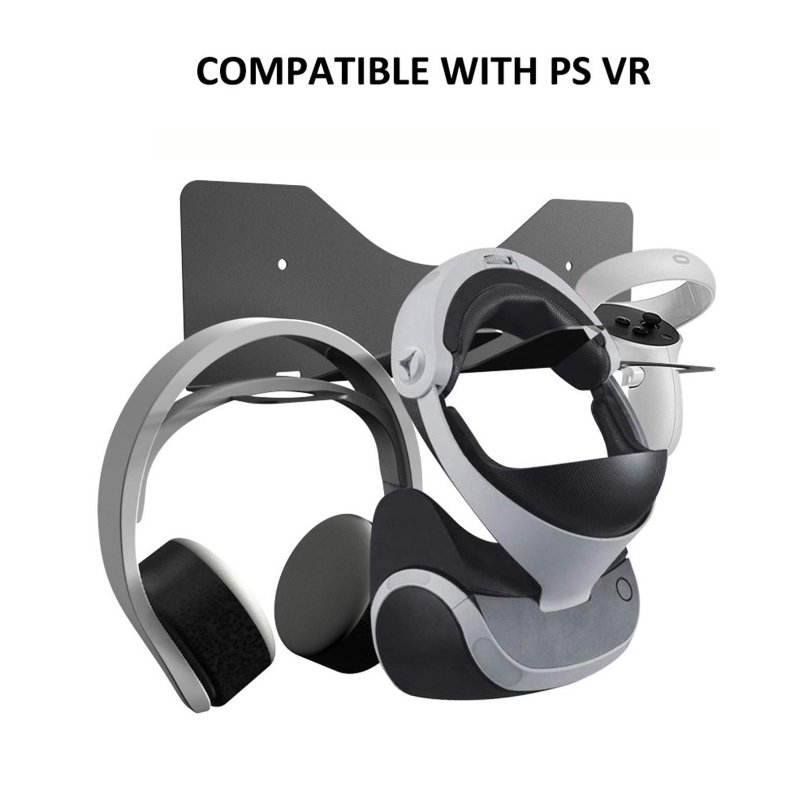 Durable VR Wall Mount Stand Save Space Display Stand Hanger Organizer for Quest 2 Easy to Install