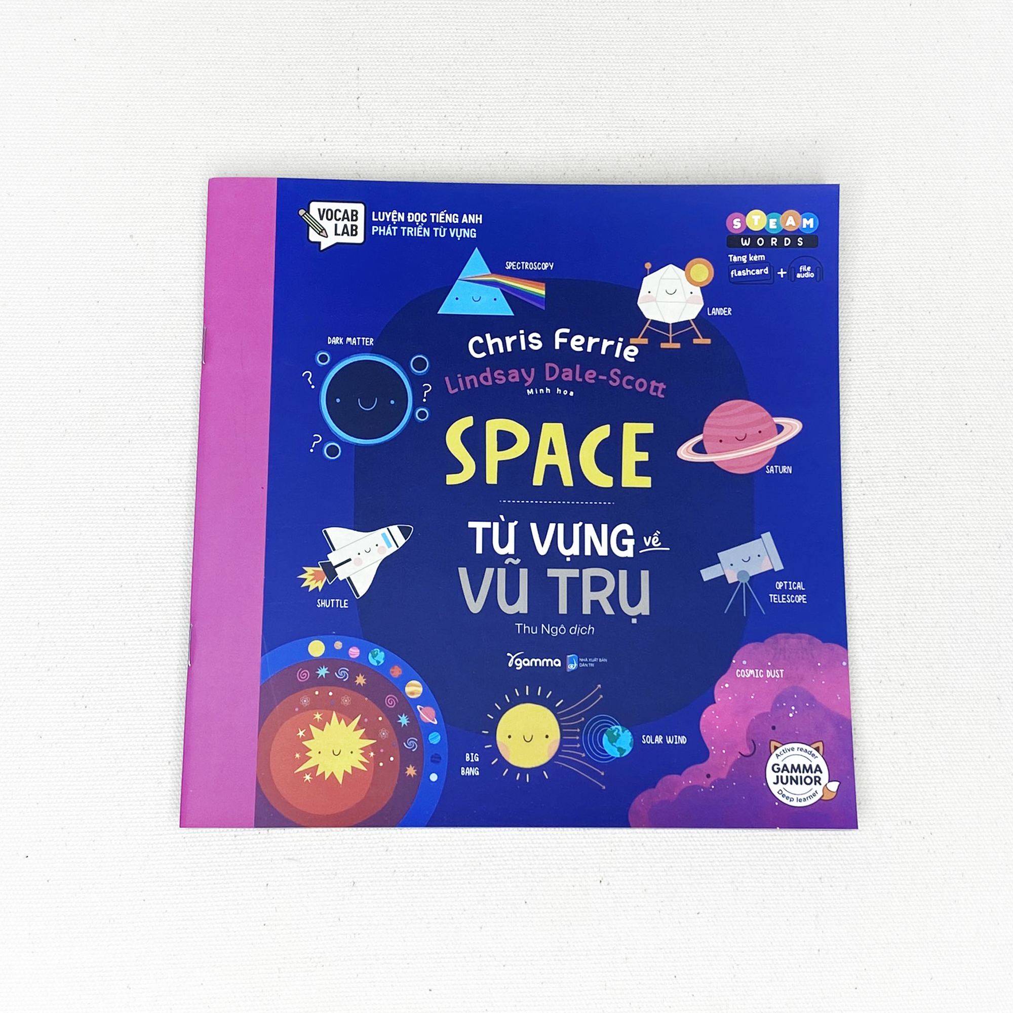 Sách - STEAM Words: Space - Từ Vựng Về Vũ Trụ