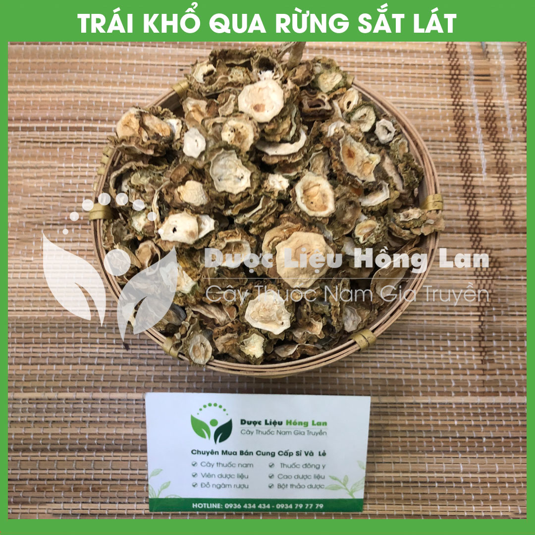 1kg Trái Khổ Qua Rừng sắt lát khô sạch