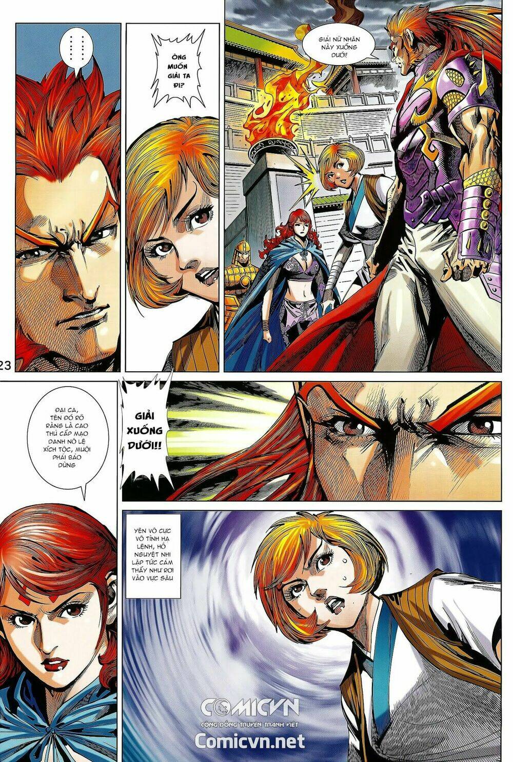 xuân thu mãnh sĩ chapter 13.2 10