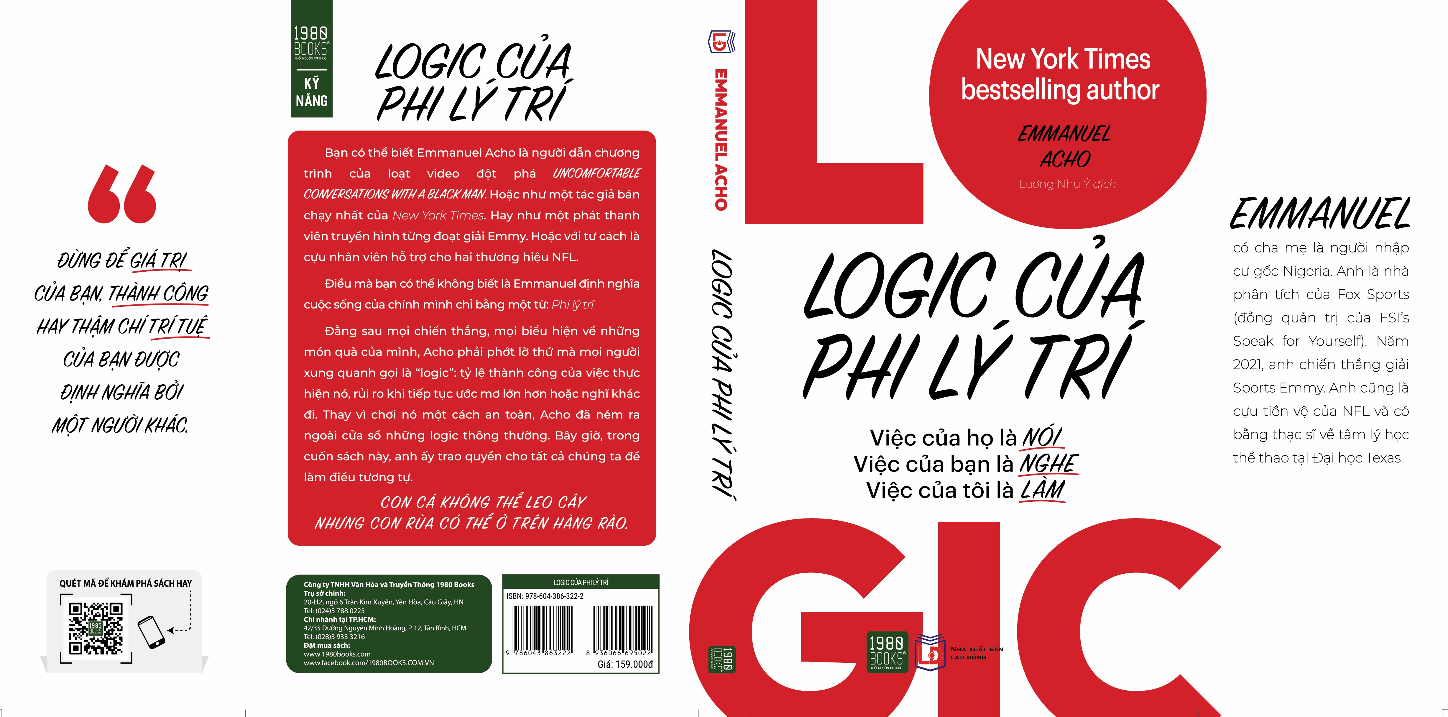 Logic của Phi lý trí - Emmanuel Acho (1980BOOKS HCM)