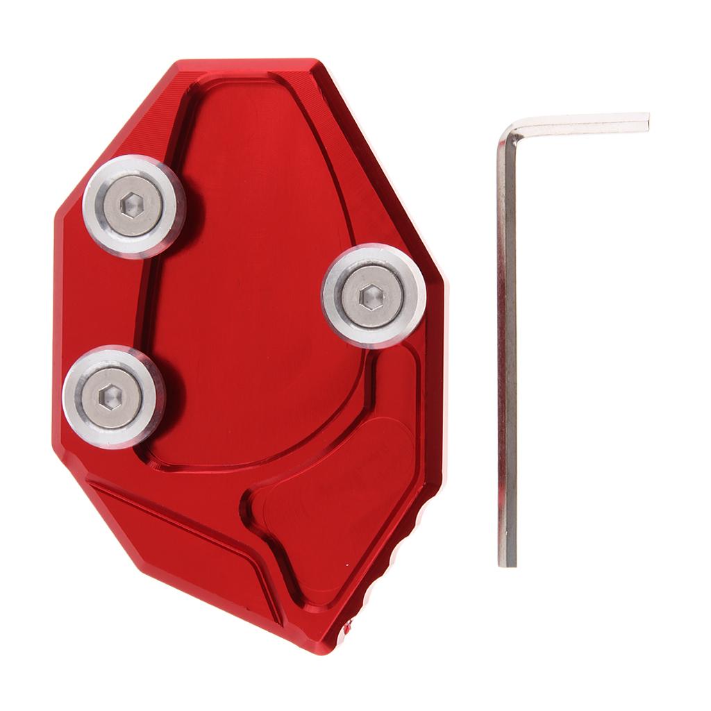 Motorcycle Kickstand Enlarge Pad for Kawasaki Ninja ZX14R 11-12 GTR1400 08-11