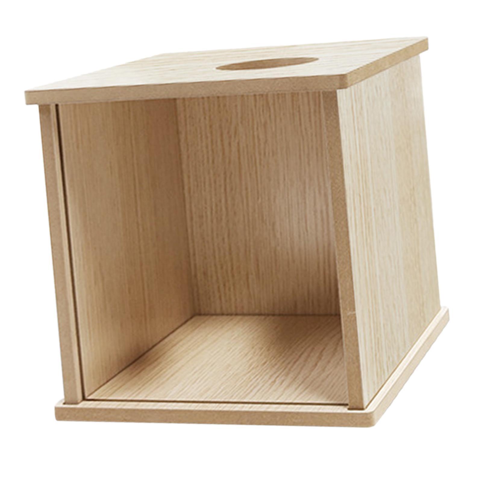 Hamster Wooden Cage Rats Bed Pets Rest Playing Dwarf Hamster Acrylic Habitat