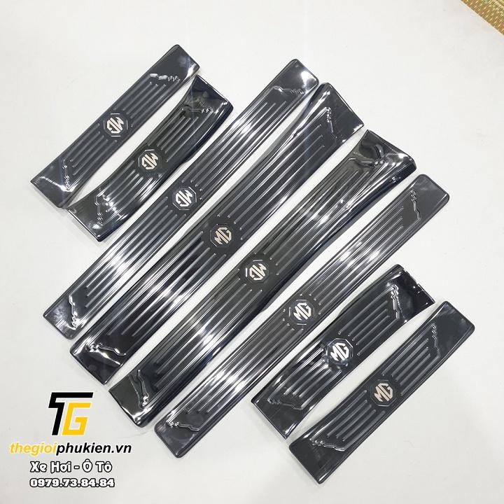 Bộ Ốp bậc cửa, Nẹp bước chân MG ZS vân Titan