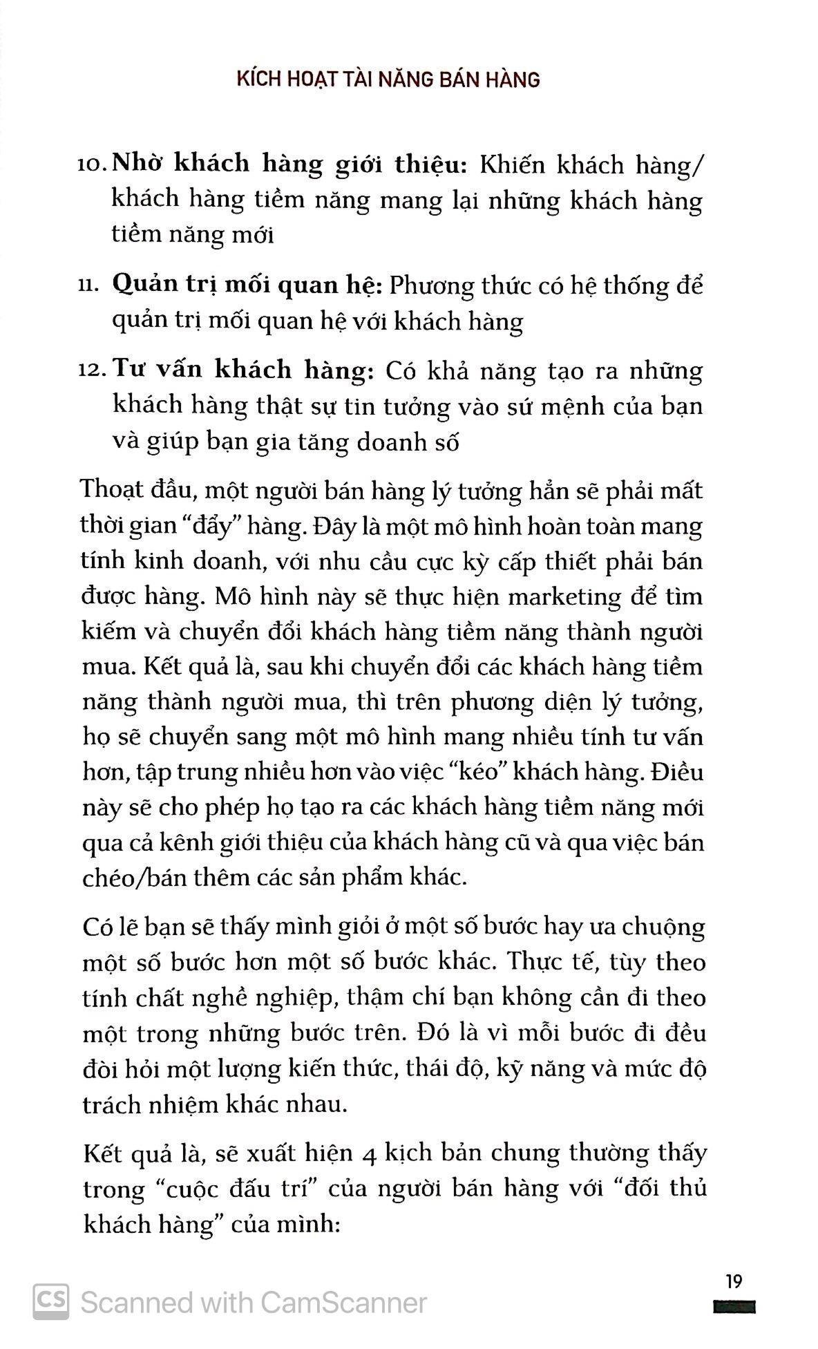 Kích Hoạt Tài Năng Bán Hàng (Tái Bản)