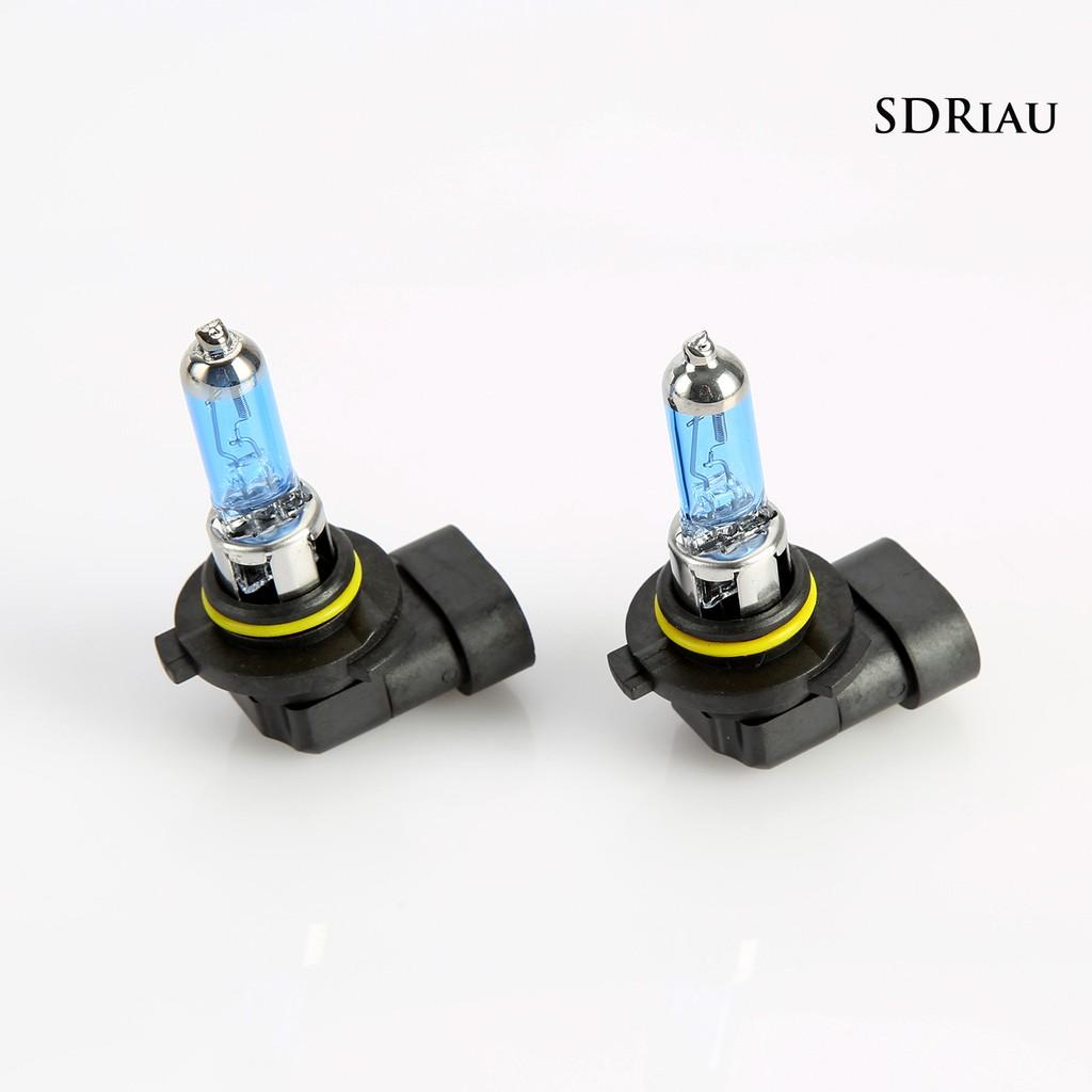 Set 2 Bóng Đèn Sương Mù Halogen 9005 12v 100w 4300k Ánh Sáng Trắng Cho Xe Hơi