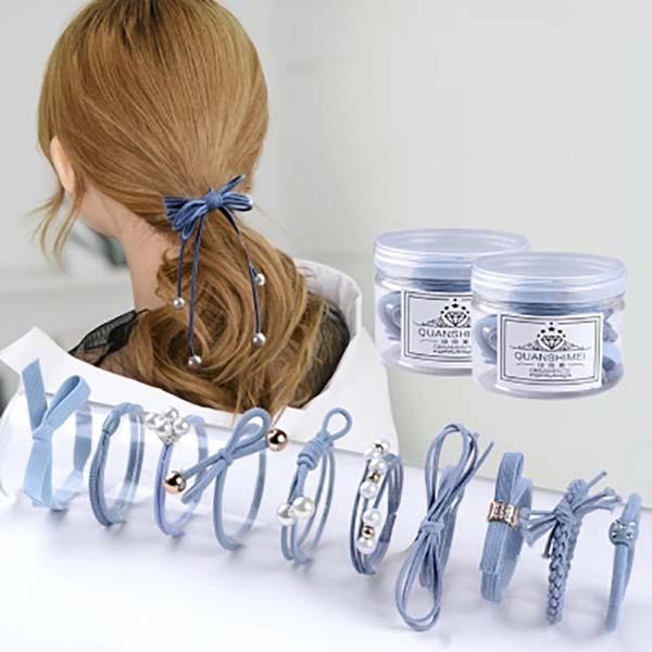 Hộp buộc tóc 12 món siêu xinh