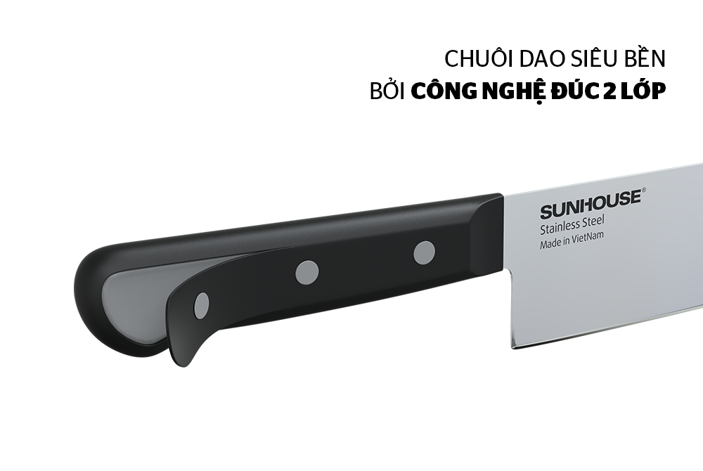 Dao thái Sunhouse KS-KN165SS - Hàng Chính Hãng