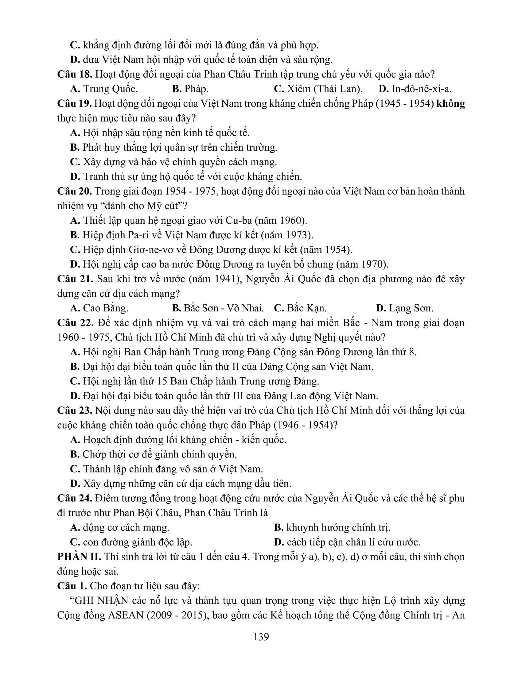 Sách - Ôn Luyện Thi Tốt Nghiệp THPT Theo Chương Trình GDPT Mới - Môn Lịch Sử