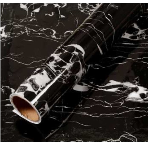 CUỘN 10M GIẤY DÁN TƯỜNG 3D giả đá 60cm