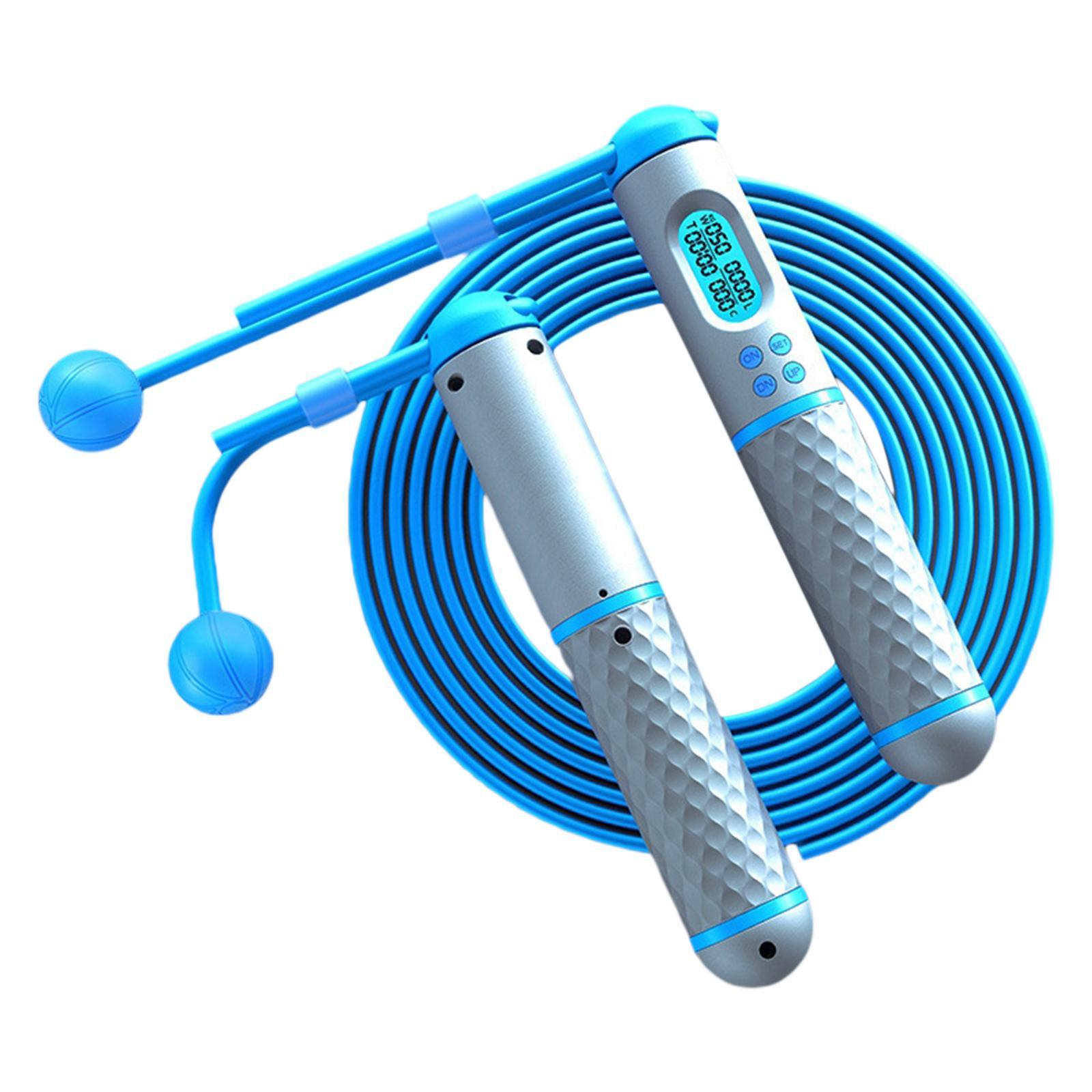 Skipping Rope Electronic Digital Rope Jumping for Sports Workout Women Men