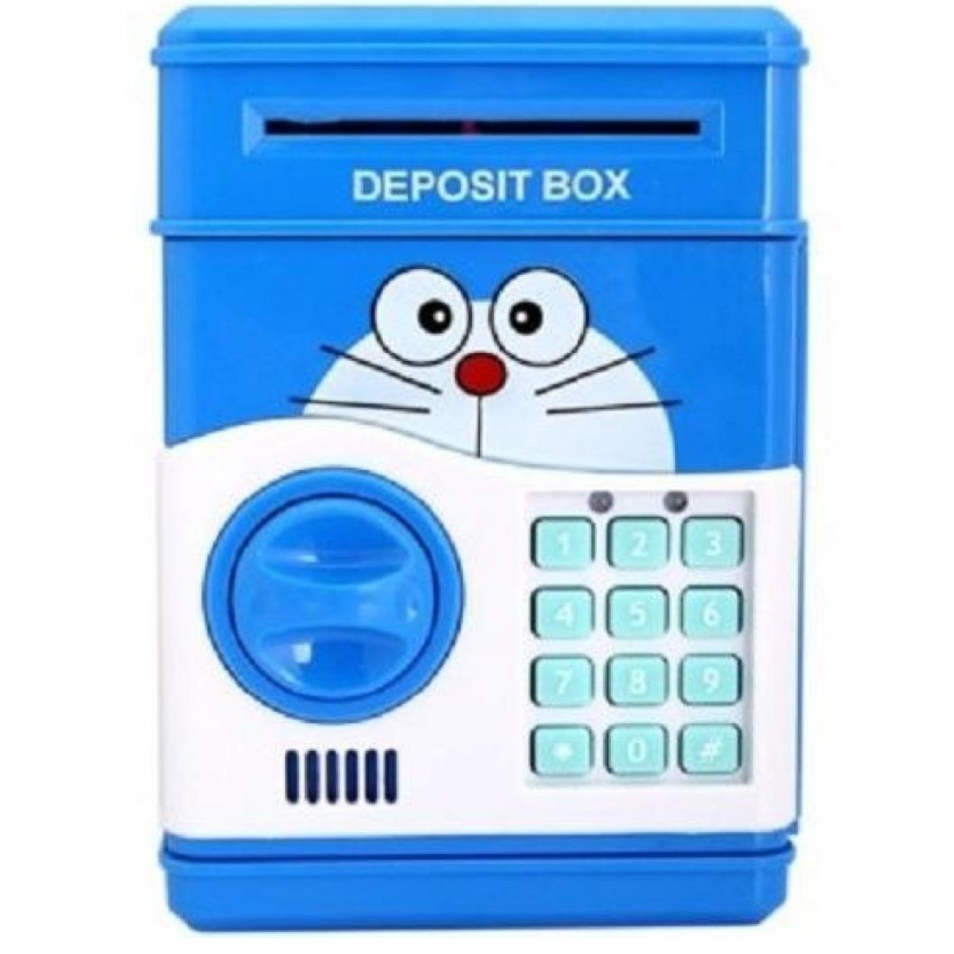Két sắt mini cho bé yêu mầu hồng, xanh