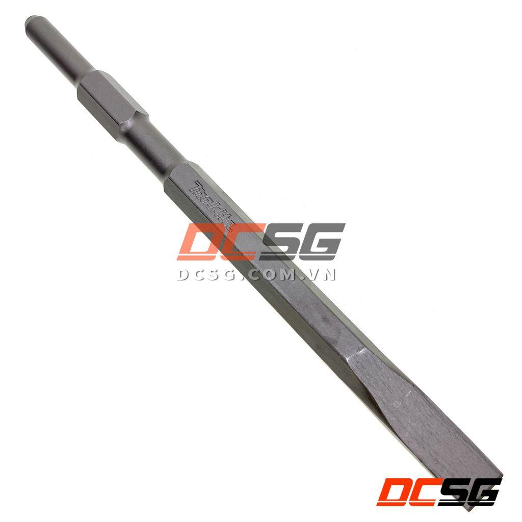 Mũi đục dẹp 19X280MM chuôi lục giác 17mm Makita D-08707 | DCSG