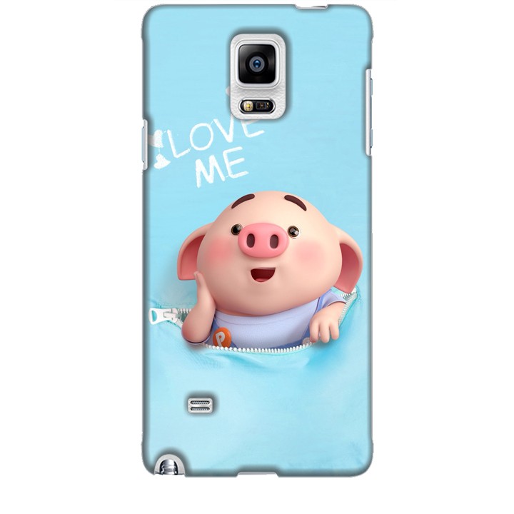 Ốp lưng dành cho điện thoại  SAMSUNG GALAXY NOTE 4 Heo Tình Yêu