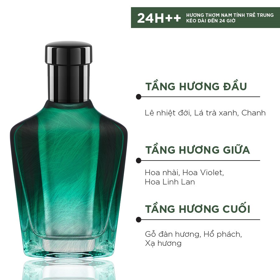 Nước hoa nam Dynik hương cỏ thanh khiết 50ml