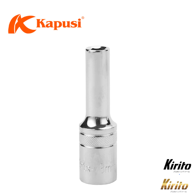 Bộ đồ nghề 46 chi tiết hãng Kapusi Japan hệ 1/4 inch chuyên dụng sửa ô tô xe máy đồ gia dụng