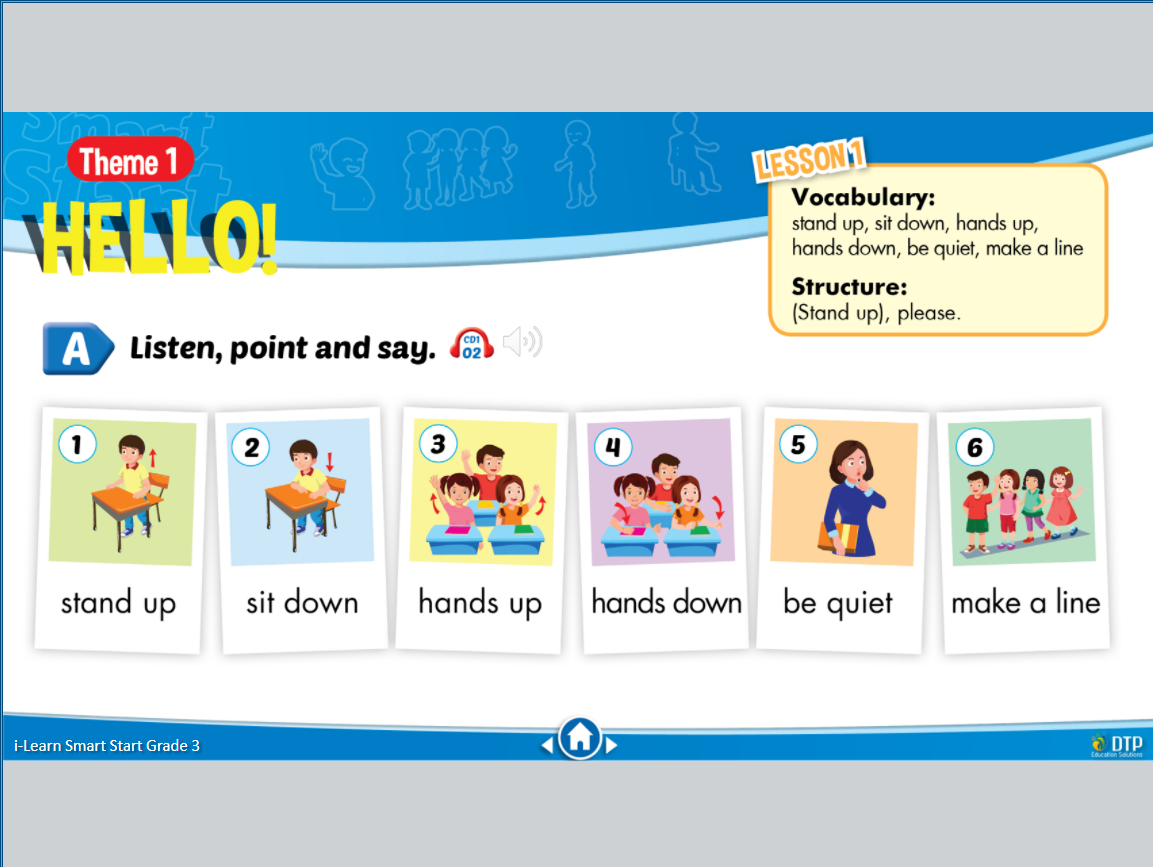 [E-BOOK] i-Learn Smart Start Grade 3 Bài giảng trình chiếu