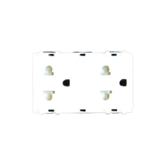 Ổ CẮM ĐÔI 3 CHẤU A50-A60 MPE
