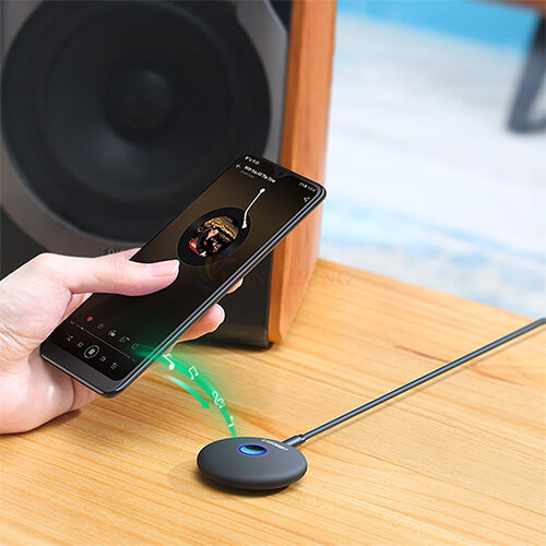 Bộ phát Bluetooth 5.0 Ugreen Transmitter/Receiver CM108 40762 - Hàng chính hãng