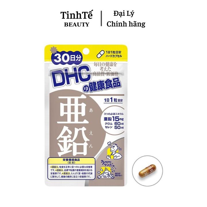 Viên uống Bổ sung Kẽm DHC Zinc 30 Ngày