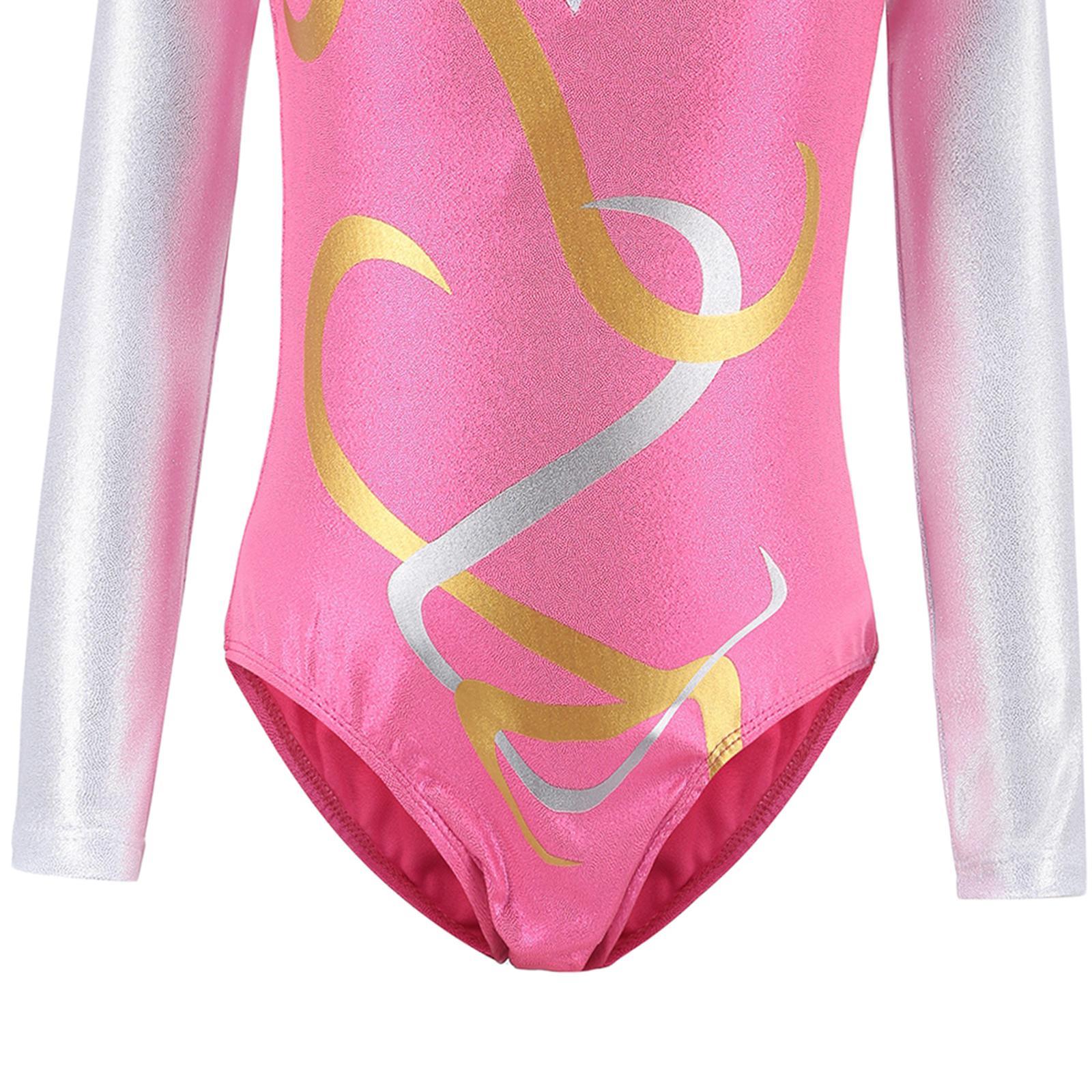 Girl Gymnastics Leotard, Dress Bodysuit, Training Costume Outfit, Kids Gym Costume, Athletic Leotard, Teamwear, Dancewear, Ballet Leotard