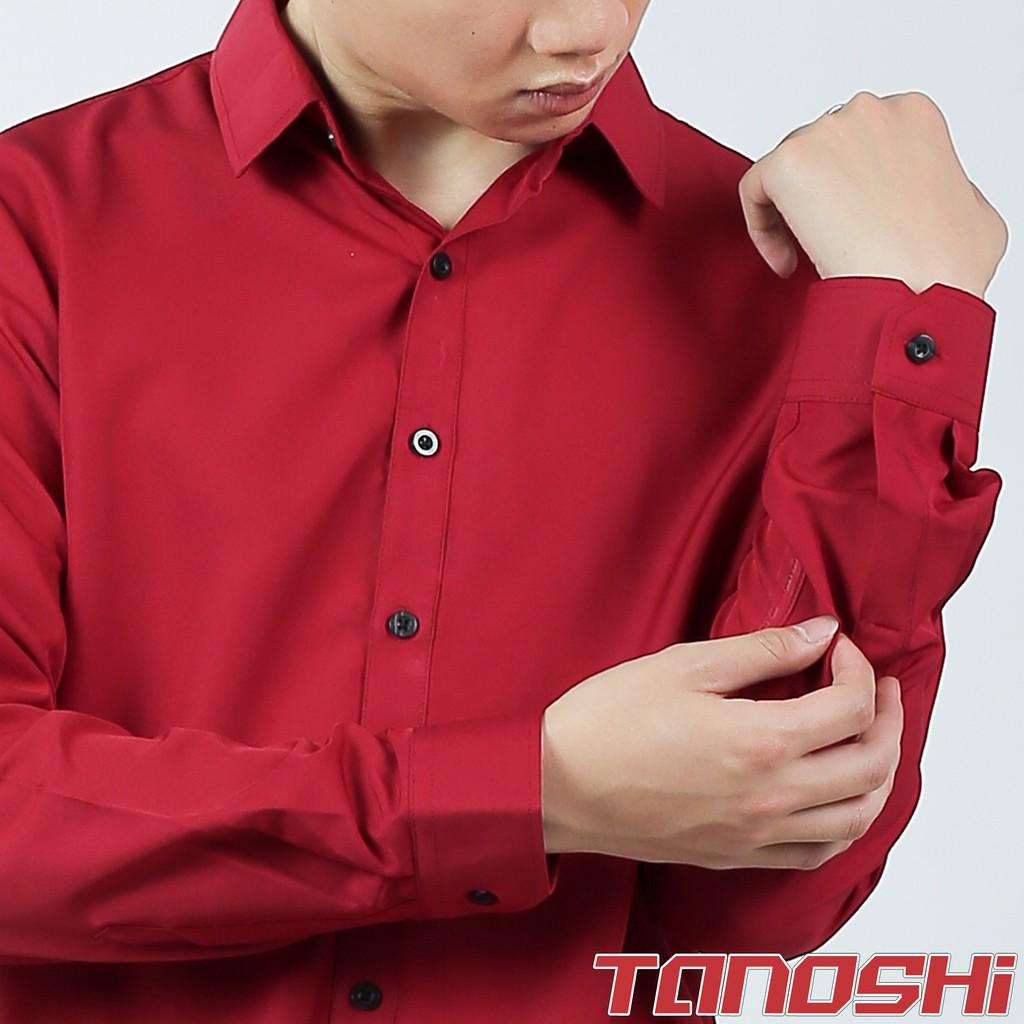 Áo sơ mi nam dài tay Tanoshi dáng ôm