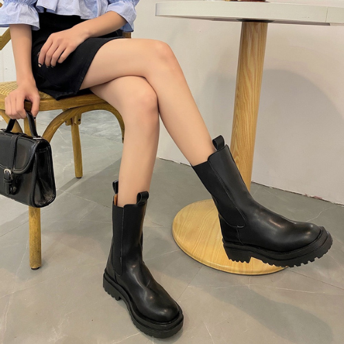 Bốt Nữ Siêu Cao Cổ Chun Cao Cấp - Boots Cổ Cao Thời Trang Hàn Quốc