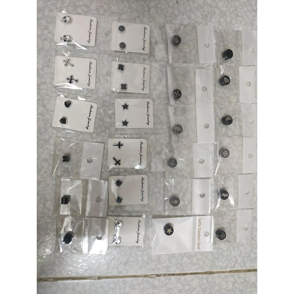 Khuyên tai Nam châm, không cần bấm lỗ tai