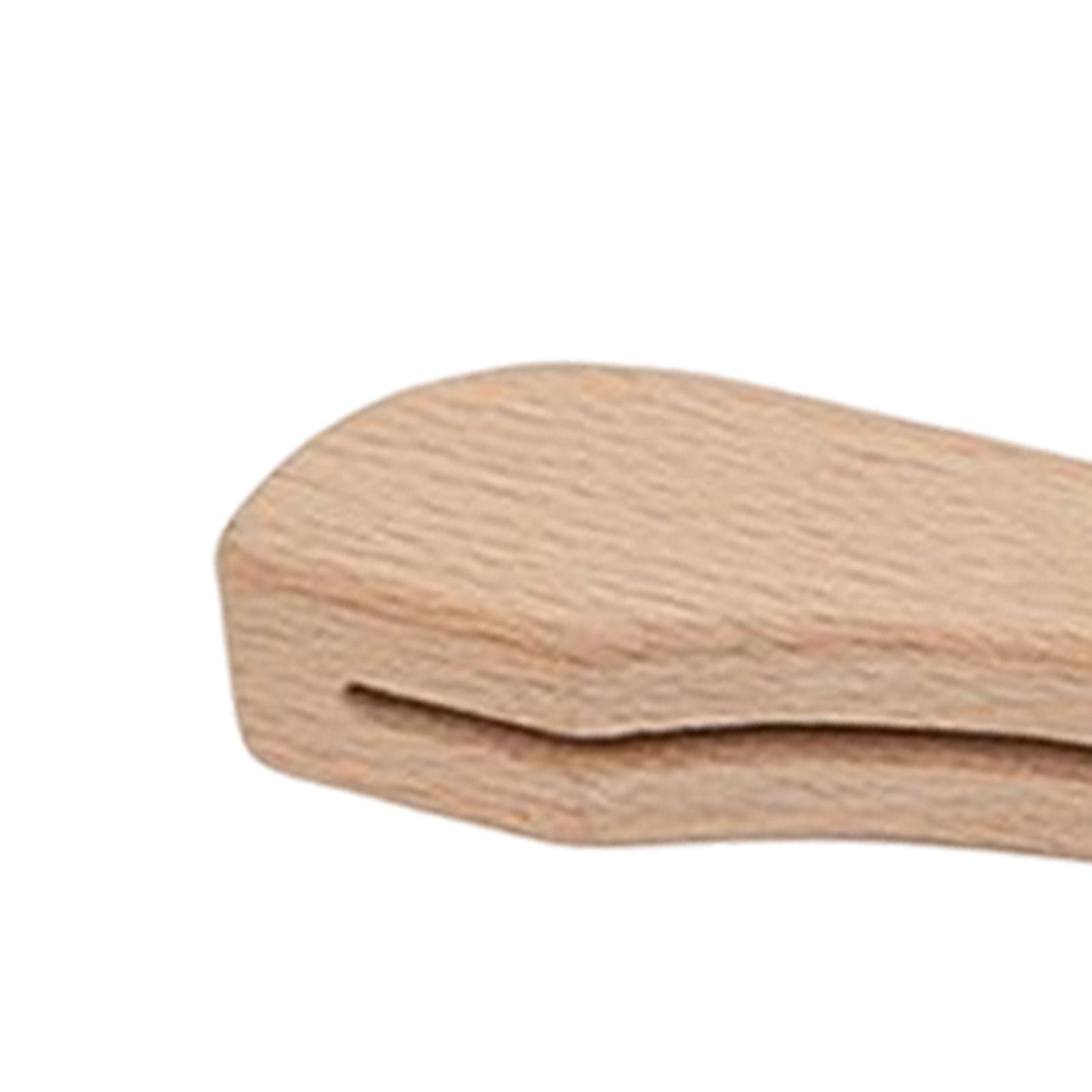 Wooden BBQ Pan Handle Anti Scald Replacement Grip for Griddle Pot Outdoor